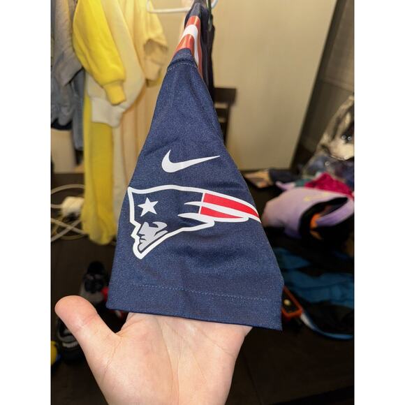 Nike On Field NFL Mac Jones New England Patriots Jersey Blue Women’s Size Large - Picture 6 of 7